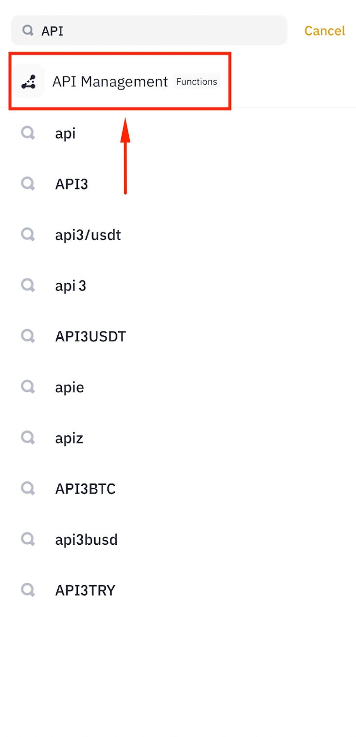 Binance API Management