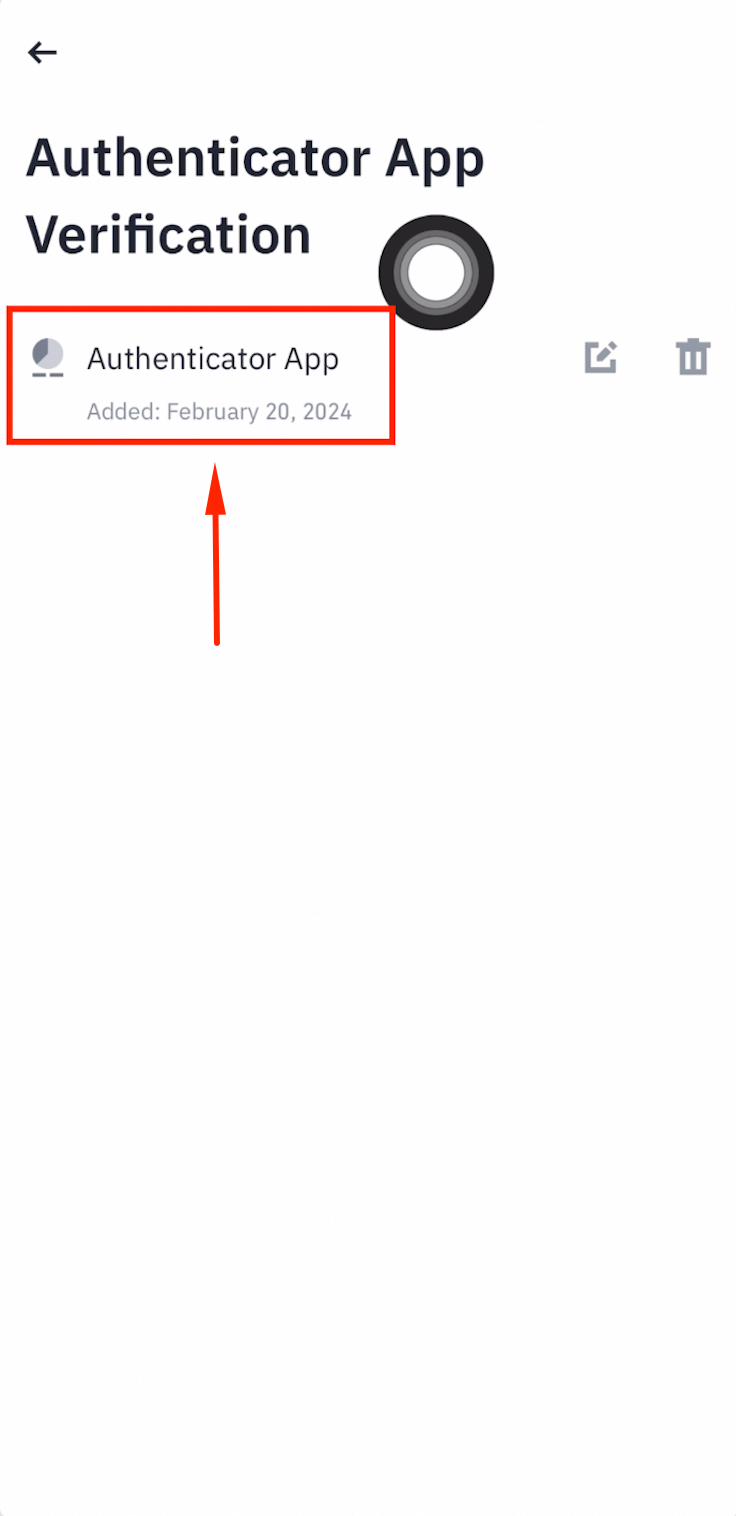Binance authenticator app enabled successfully
