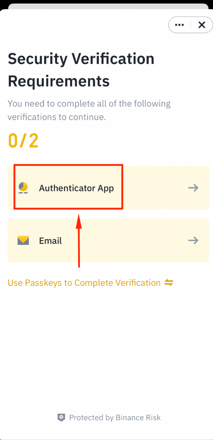 Verify API creation with authenticator