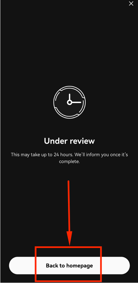 OKX KYC pending review
