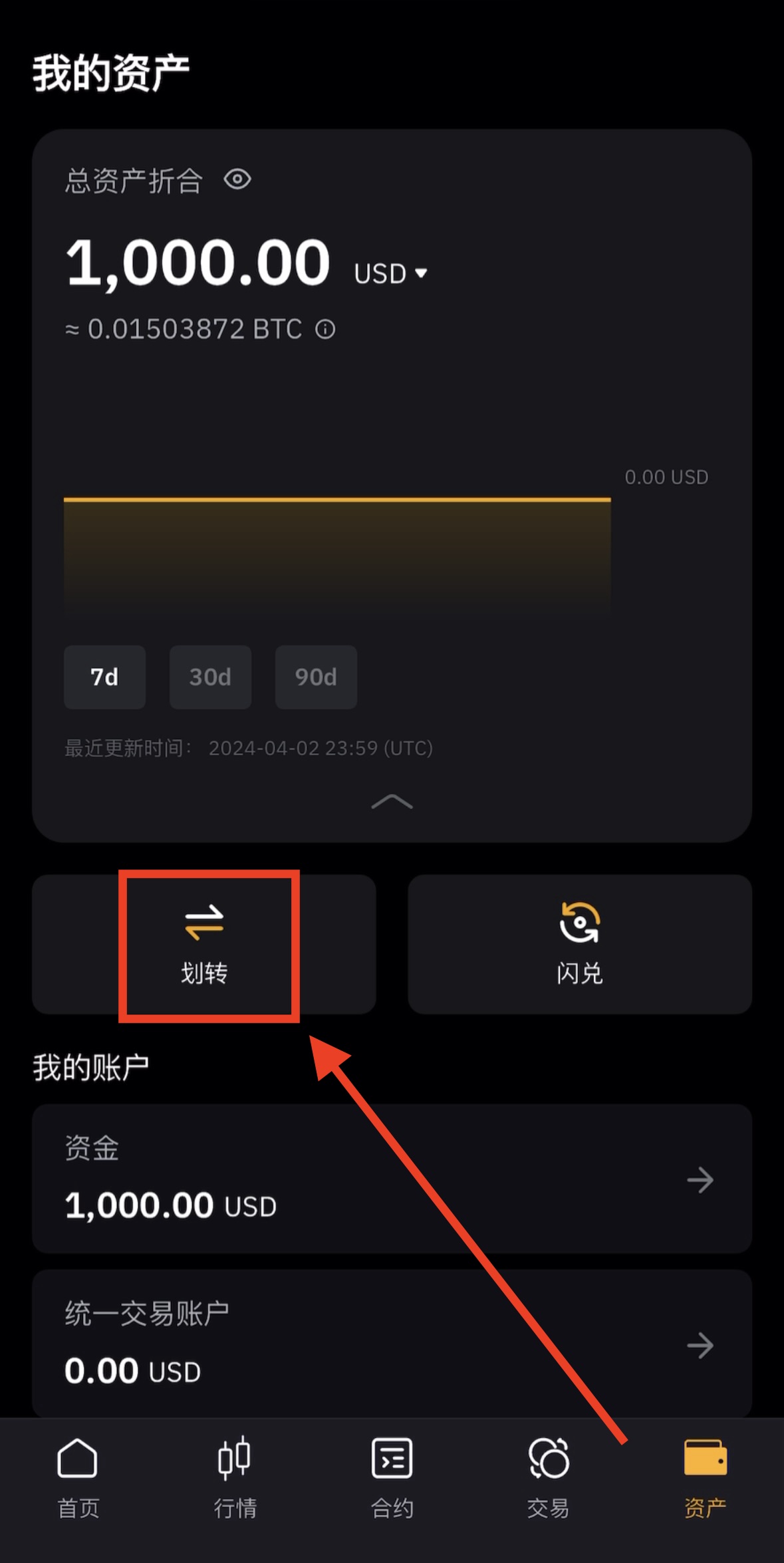 选择划转